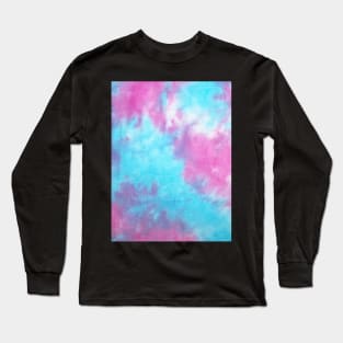 Summr Tie Dye Pink Pop Long Sleeve T-Shirt